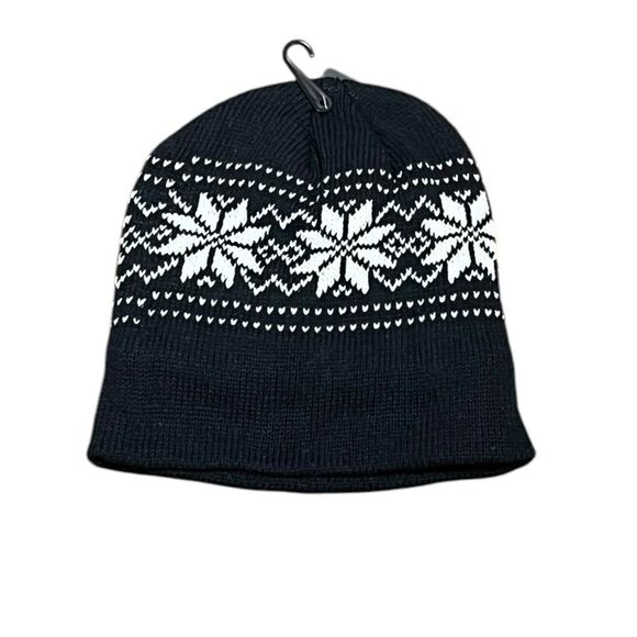 Thermax Winter Snowflake Knit Hat, One Size Fits Most, NWT - Picture 1 of 5